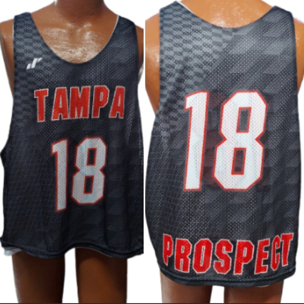 Tampa Prospect Reversible #18 Sleeveless Jersey